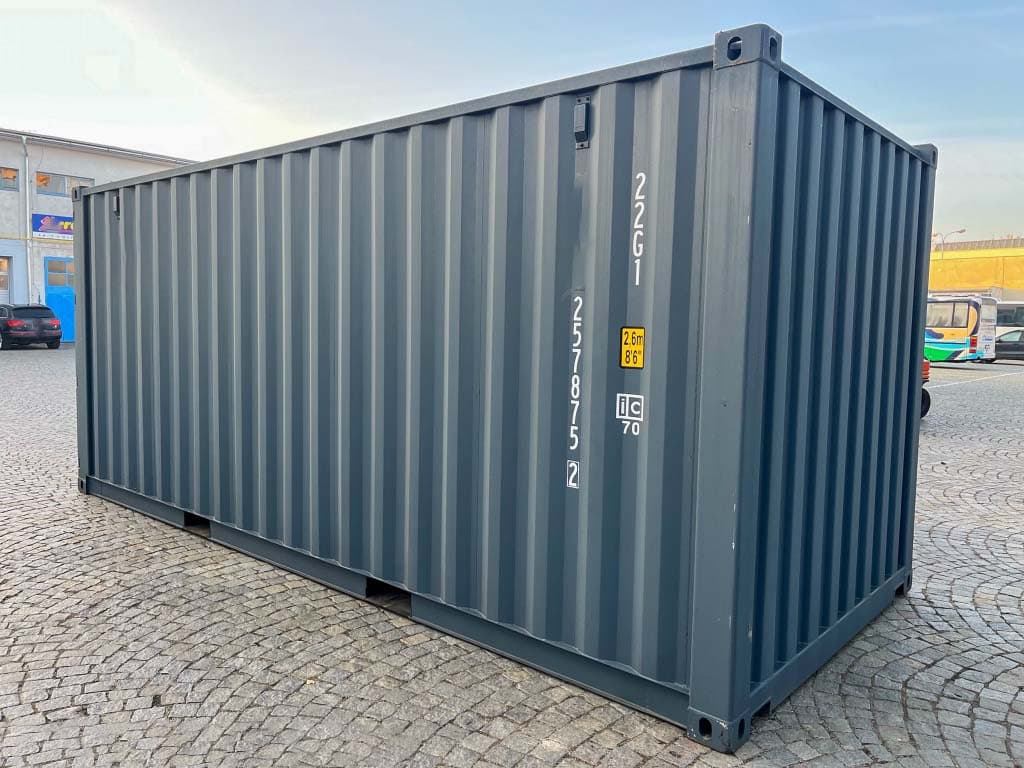 20-Fuß-Container Anthrazitgrau, Neu — Anthrazitgrau · RAL 7016 — 11