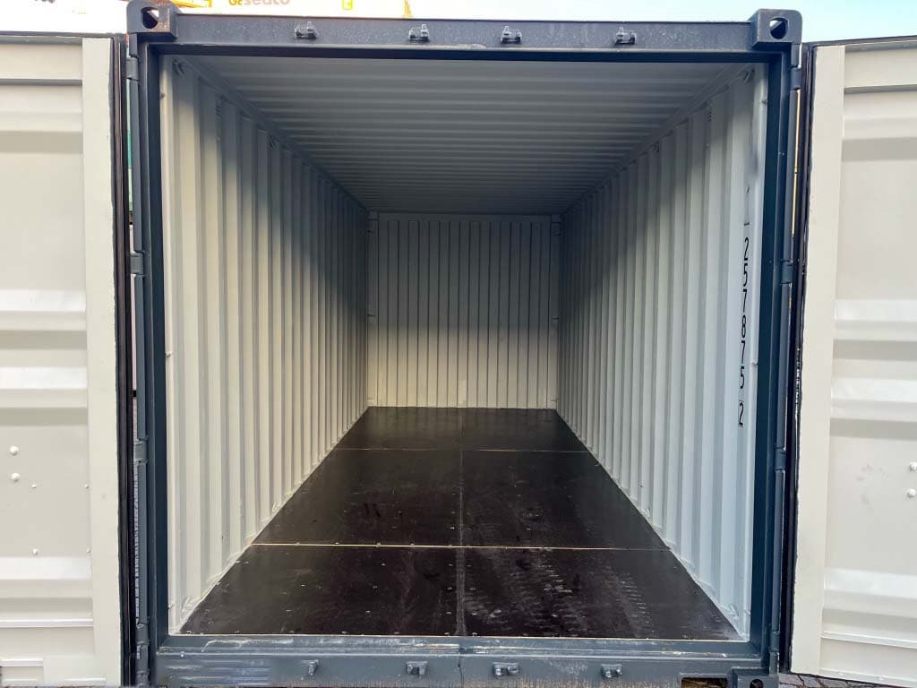 20-Fuß-Container Anthrazitgrau, Neu — Anthrazitgrau · RAL 7016 — 7
