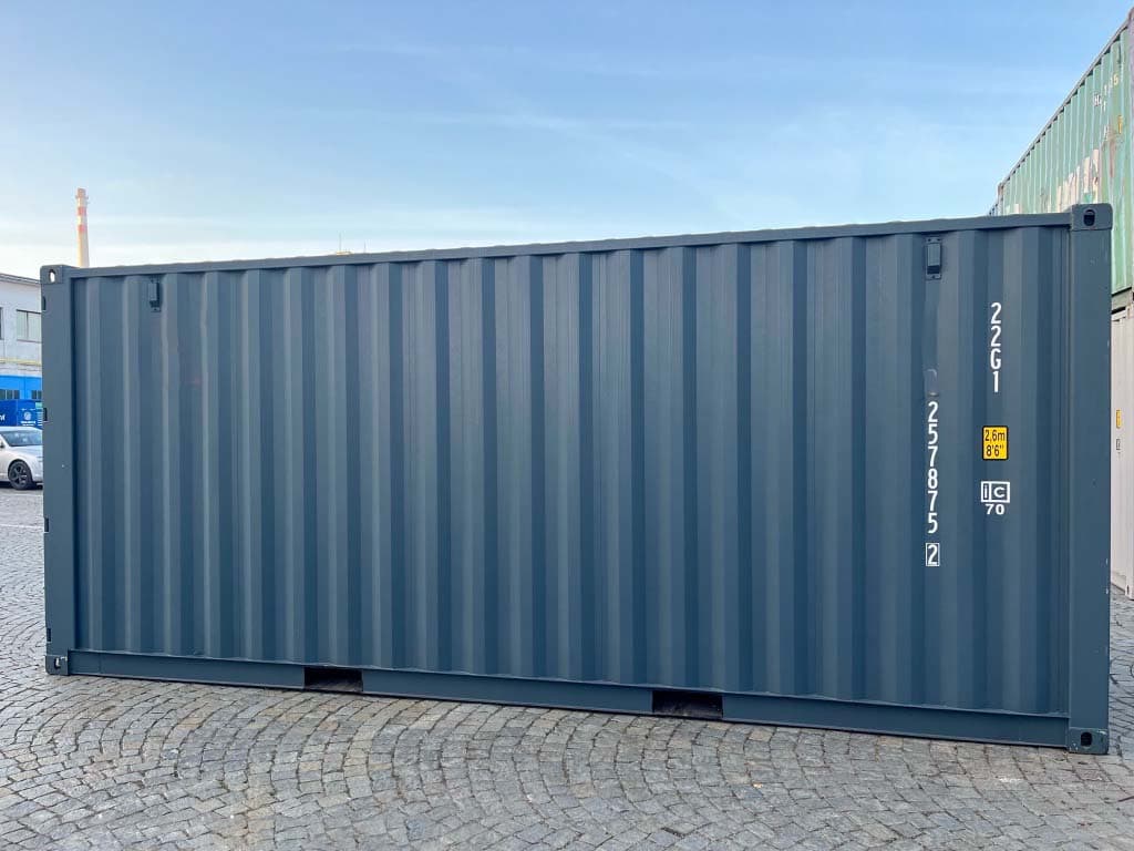 20-Fuß-Container Anthrazitgrau, Neu — Anthrazitgrau · RAL 7016 — 12