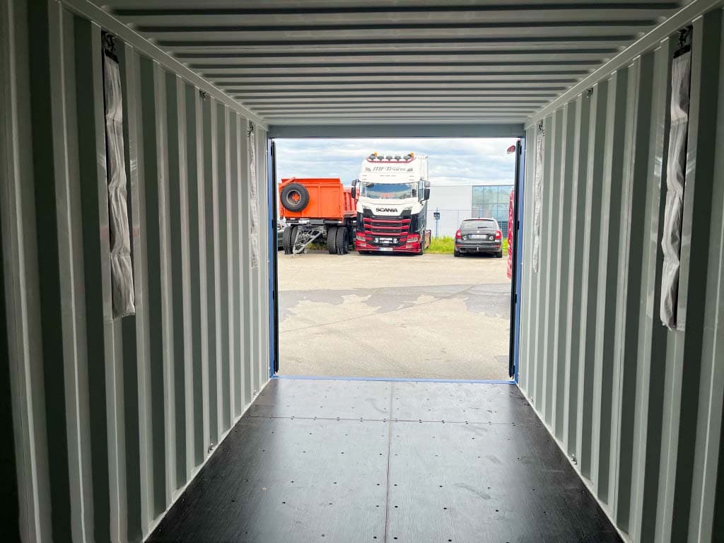 20-Fuß-Container RAL 5010, neu — Enzianblau · RAL 5010 — 7