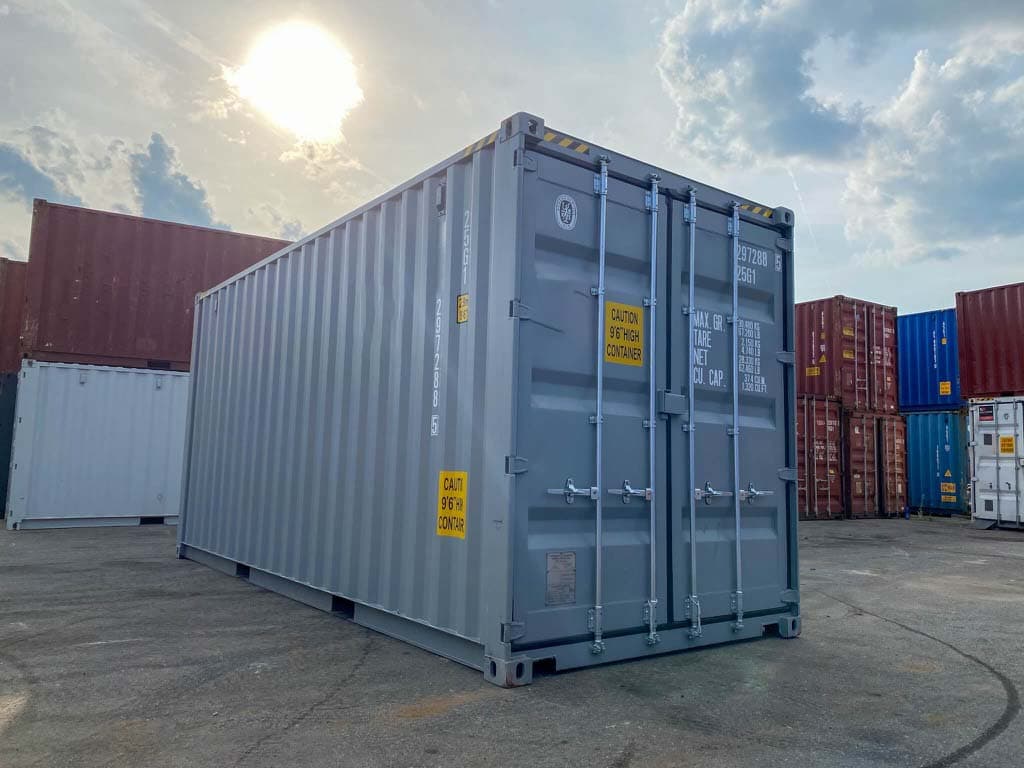 20-Fuß-HC-Container RAL 7042, neu — RAL 7042 · RAL 7042 — 1