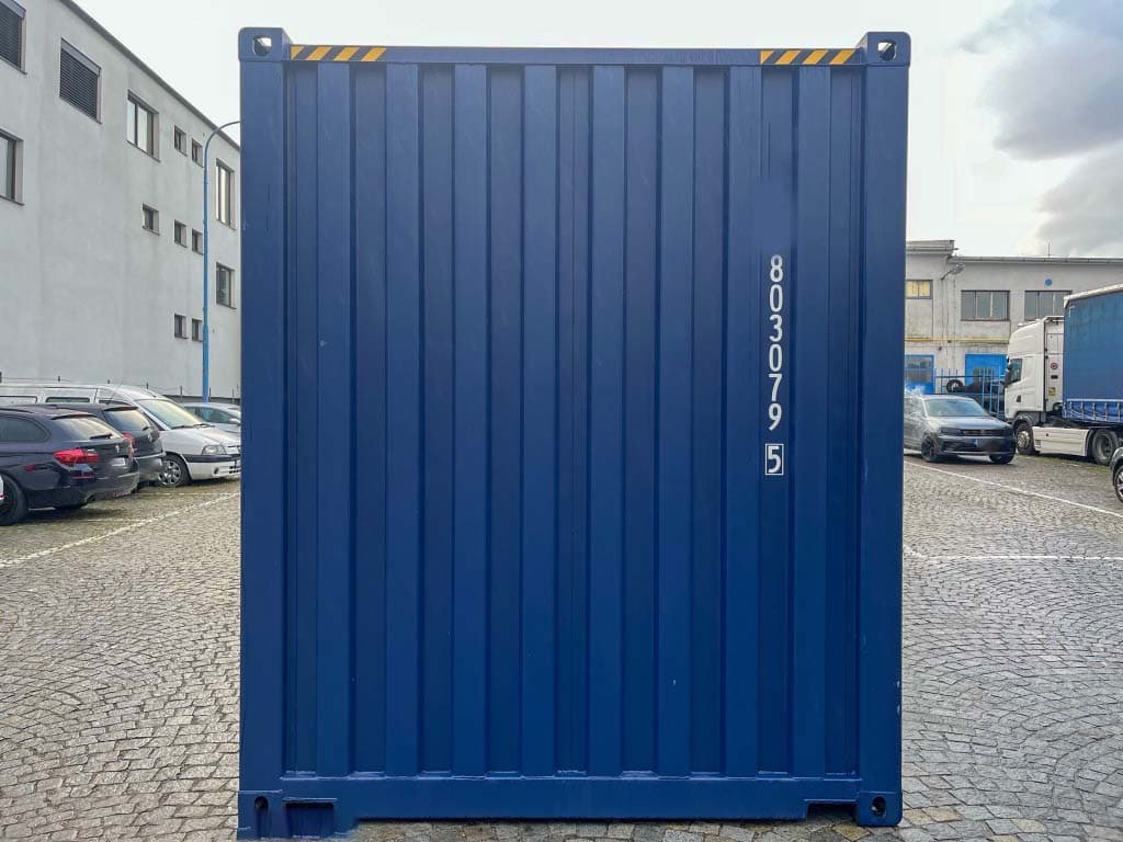 20 ft High Cube Container Kobaltblau RAL 5013 — Kobaltblau · RAL 5013 — 9