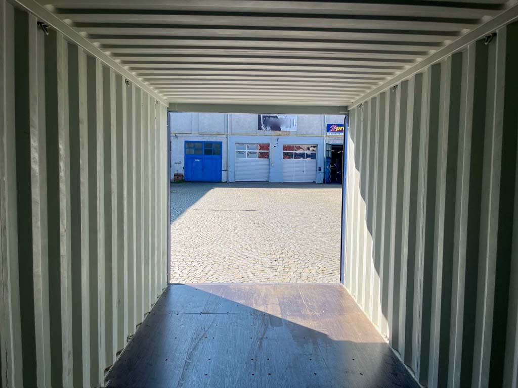 Kontener 20 stopowy Niebieski kobaltowy, Nowy — Niebieski kobaltowy · RAL 5013 — 4