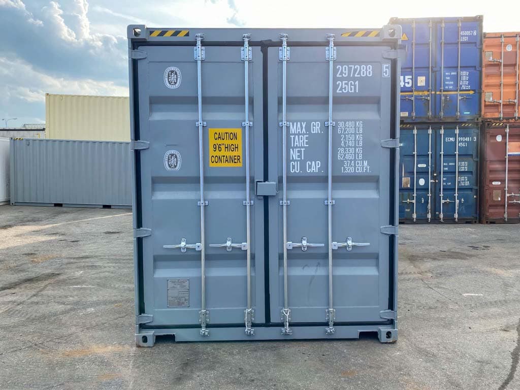 20-Fuß-HC-Container RAL 7042, neu — RAL 7042 · RAL 7042 — 12