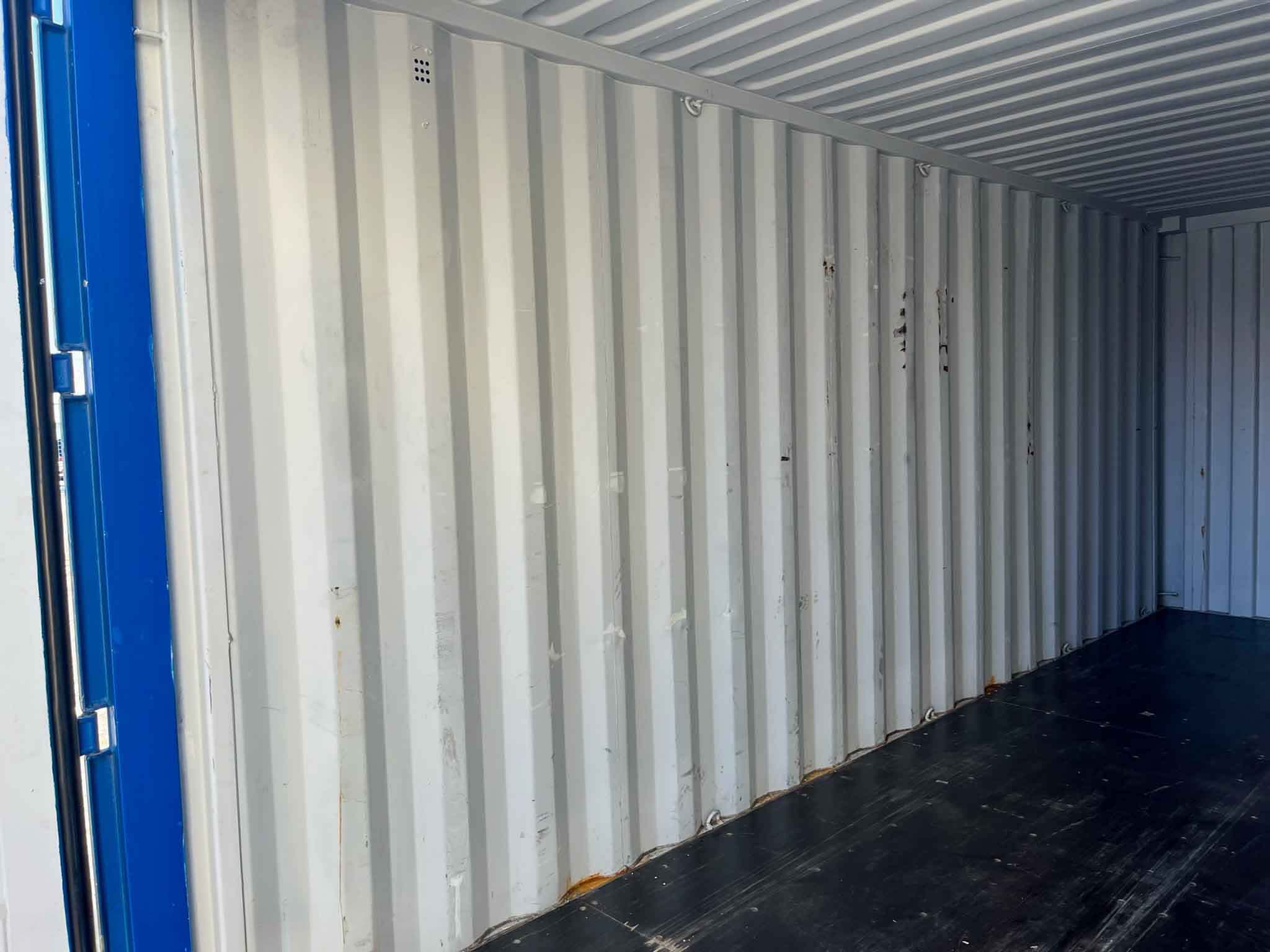 Container 20 Fuß — RAL 5010, 20ft, Gebraucht — Enzianblau · RAL 5010 — 10