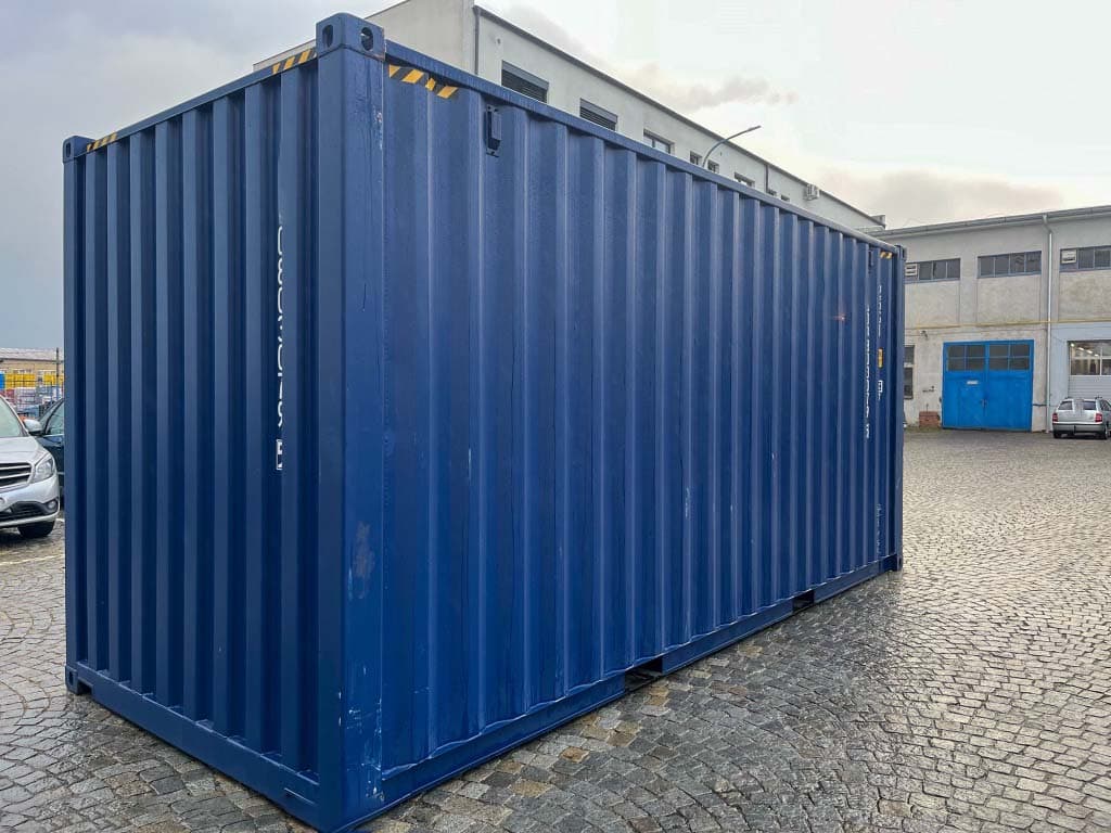 20 ft High Cube Container Kobaltblau RAL 5013 — Kobaltblau · RAL 5013 — 15