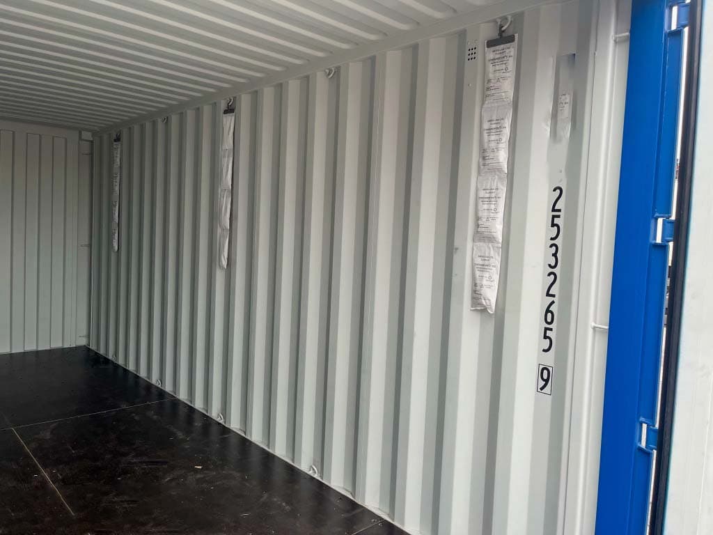20-Fuß-Container RAL 5010, neu — Enzianblau · RAL 5010 — 8