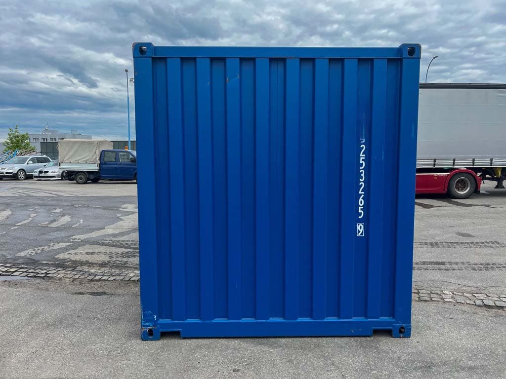 20-Fuß-Container RAL 5010, neu — Enzianblau · RAL 5010 — 11
