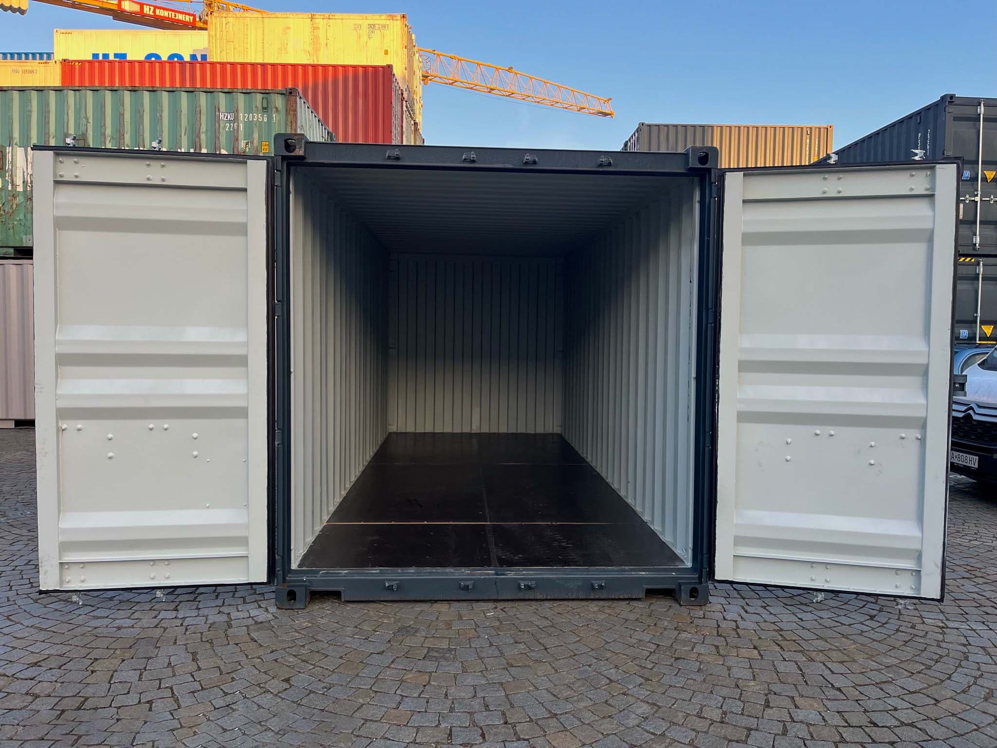 20-Fuß-Container Anthrazitgrau, Neu — Anthrazitgrau · RAL 7016 — 9