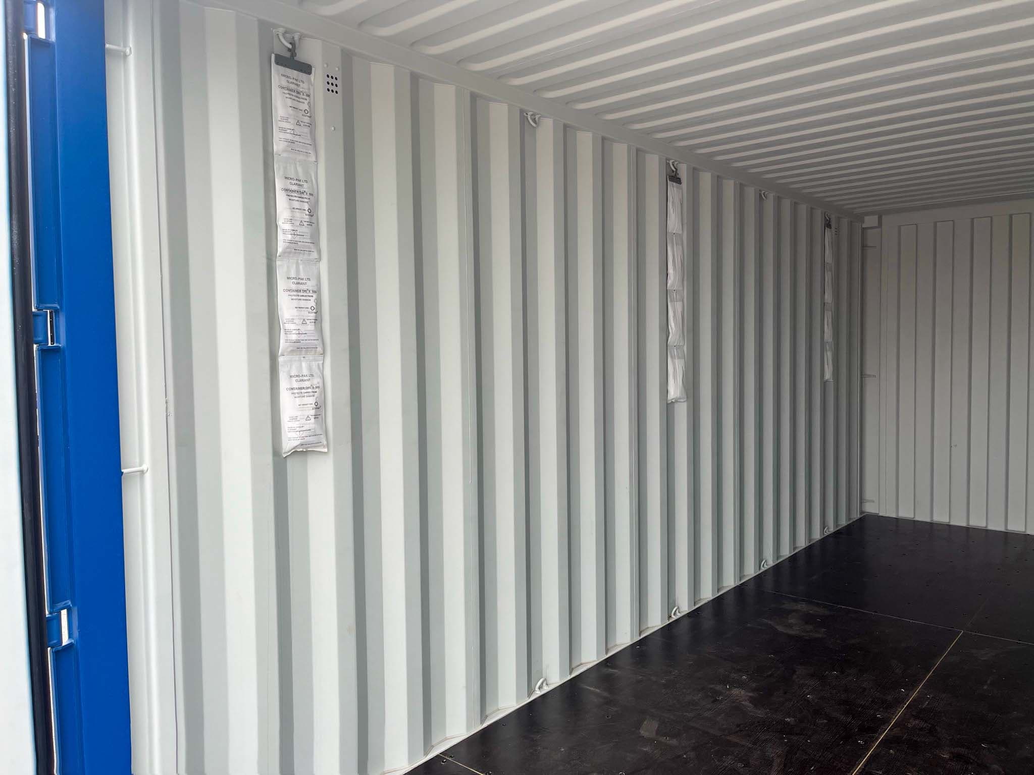 20-Fuß-Container RAL 5010, neu — Enzianblau · RAL 5010 — 9