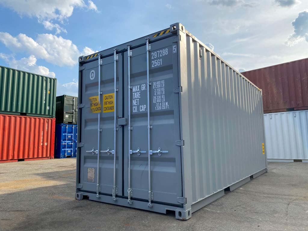 20-Fuß-HC-Container RAL 7042, neu — RAL 7042 · RAL 7042 — 2