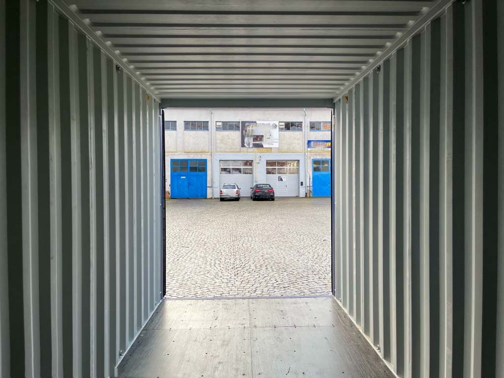 20 ft High Cube Container Kobaltblau RAL 5013 — Kobaltblau · RAL 5013 — 7