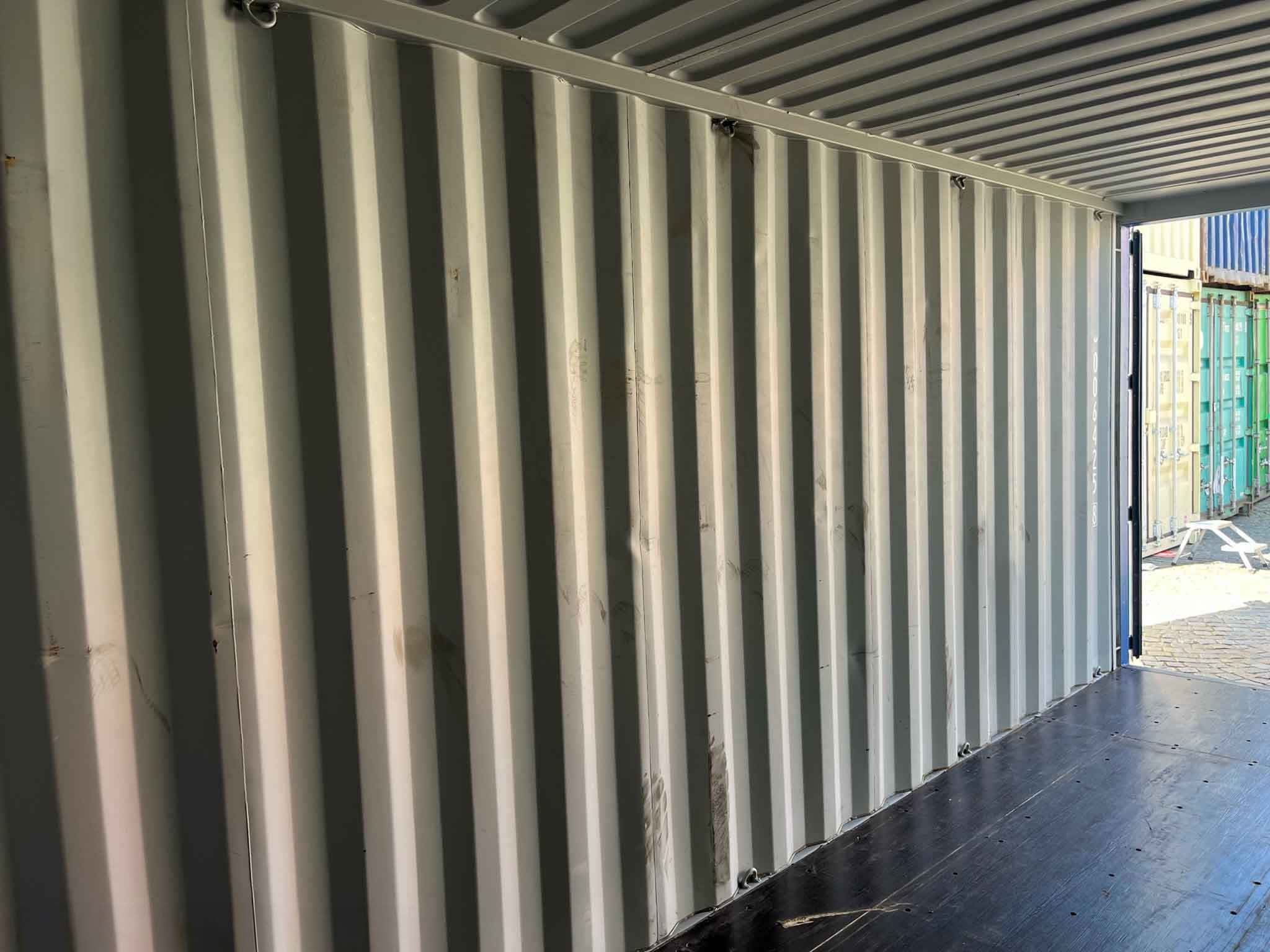 Container 20 Fuß — RAL 5010, 20ft, Gebraucht — Enzianblau · RAL 5010 — 12