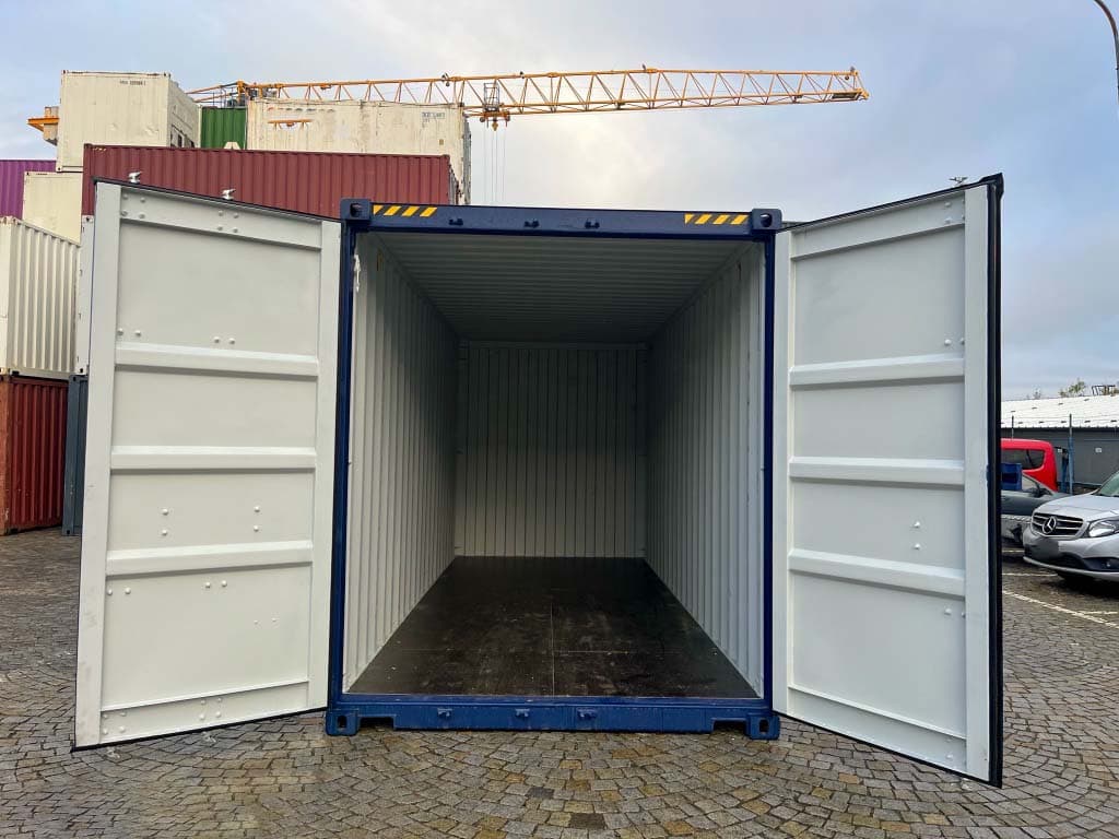 20 ft High Cube Container Kobaltblau RAL 5013 — Kobaltblau · RAL 5013 — 11