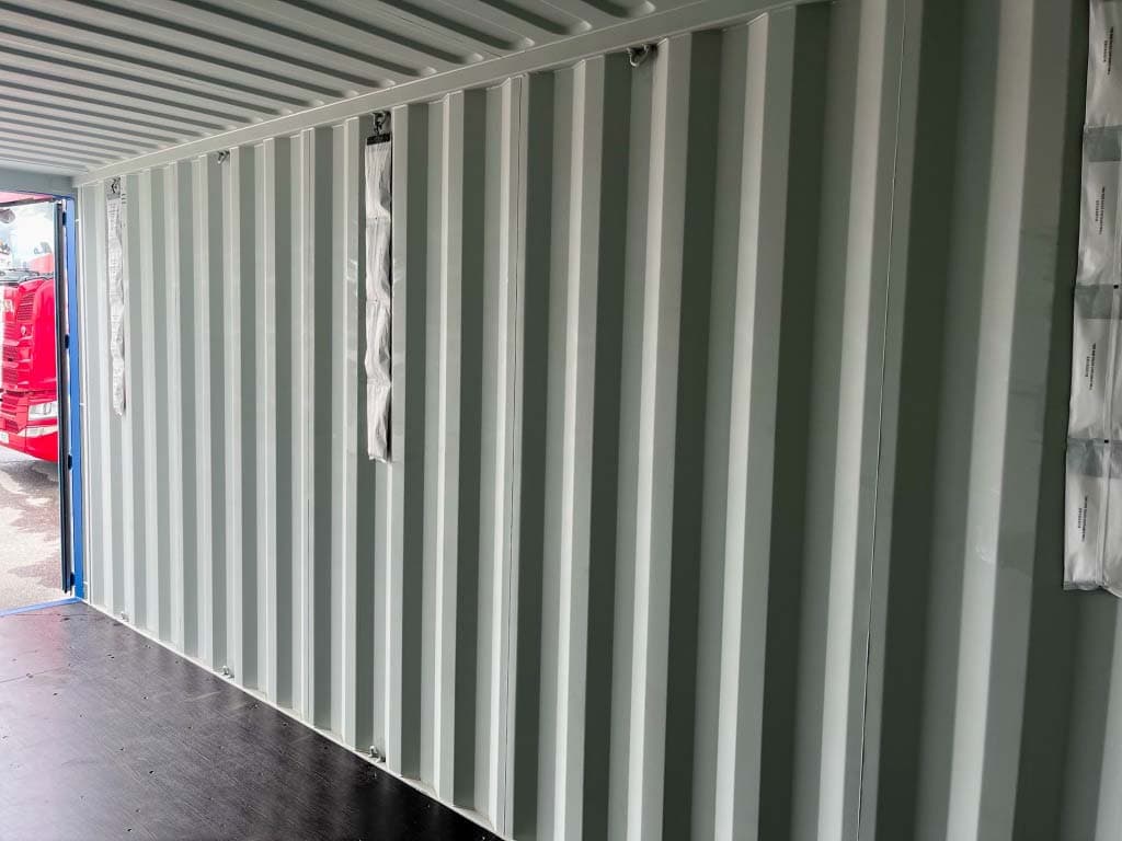 20-Fuß-Container RAL 5010, neu — Enzianblau · RAL 5010 — 5