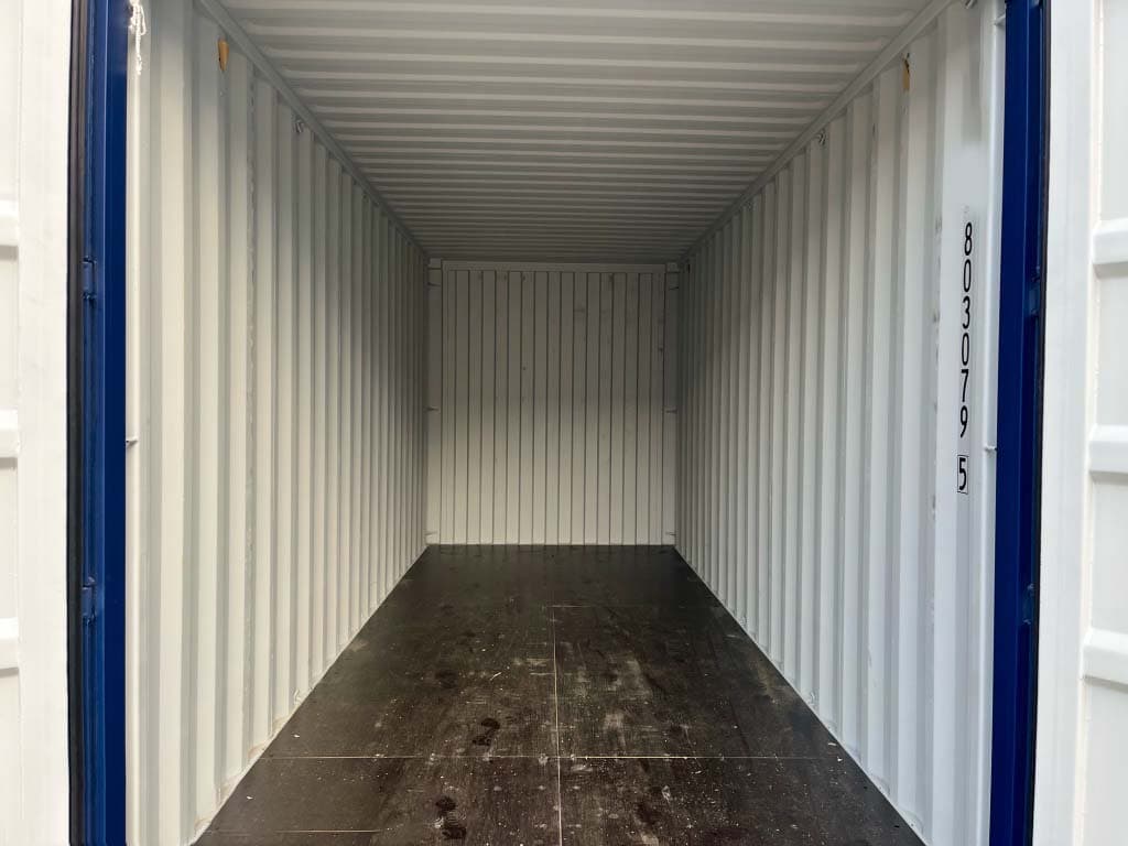 20 ft High Cube Container Kobaltblau RAL 5013 — Kobaltblau · RAL 5013 — 8