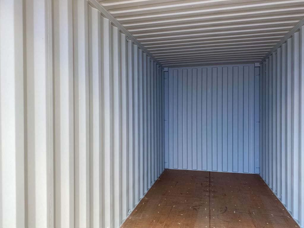 20-Fuß-High-Cube-Container in Grau — RAL 7042 · RAL 7042 — 6