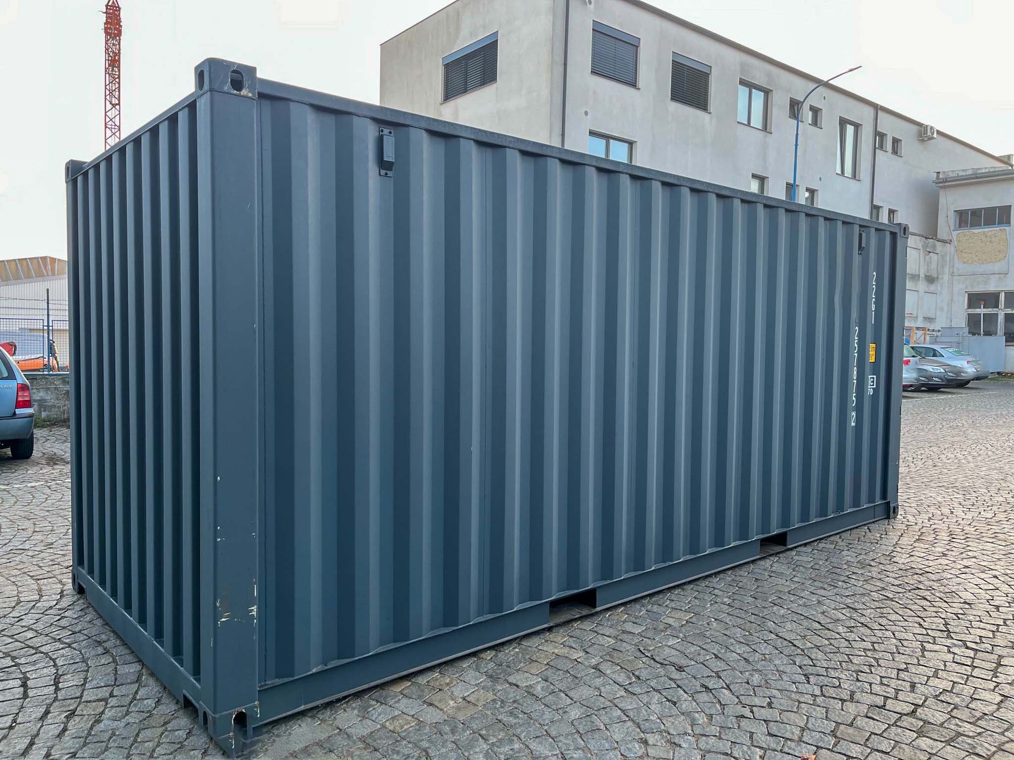 20-Fuß-Container Anthrazitgrau, Neu — Anthrazitgrau · RAL 7016 — 14