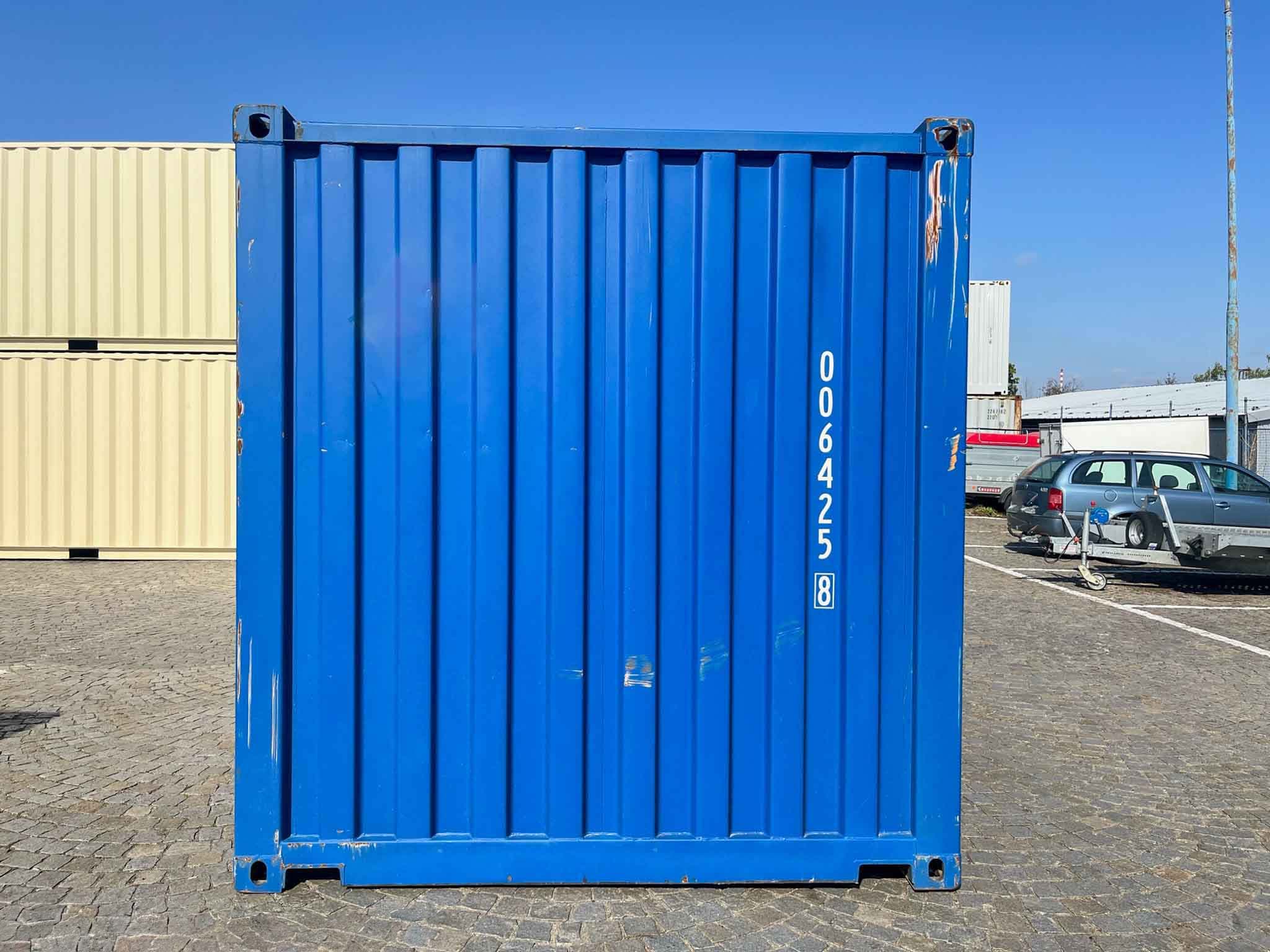 Container 20 Fuß — RAL 5010, 20ft, Gebraucht — Enzianblau · RAL 5010 — 6