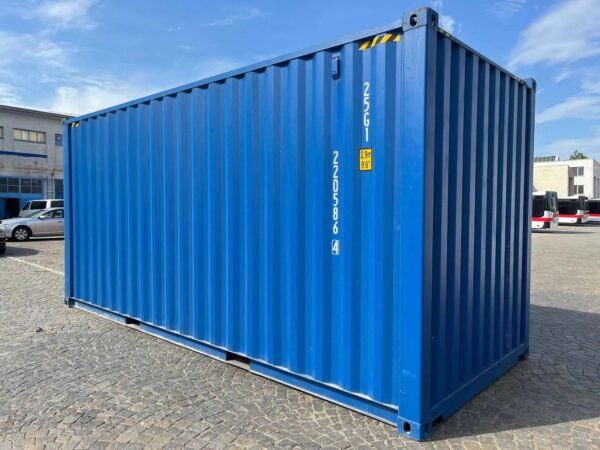 Contentor High Cube de 20 pés RAL 5010 comprar contentor de transporte de 20 pés com cubagem elevada em Portugal