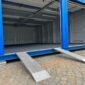 40ft-High-Cube-Mobile-garage-made-of-shipping-containers-56m2-RAL-7040-1